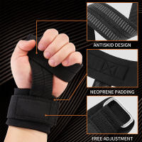 1Par De Fijaciones Para Muñeca De Gimnasio Antideslizantes Ajustables Con Almohadillas De Piel Premium Para Hombres Y Mujeres Entrenamiento De Fuerza Y Levantamiento De Pesas - details 3