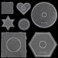 Plantilla De Bolas De Fusión Para Juegos De Mesa 2.6MM PE Transparente Para Tablero De Pinos Grandes Y Rompecabezas Circular Para DIY - details 0