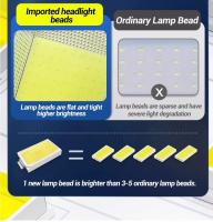 Luces Solares Ultra Brillantes Al Aire Libre Con 106 LED 3000LM Sensor De Movimiento Luz De Inundación Para Pared Patio Garage Jardín Trasero - details 24