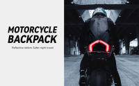 Mochila Para Motocicleta Con Bolsa Porta Casco Rígido Para Hombres Impermeable Accesorios De Motocicleta Regalos - details 0