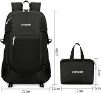 Lightweight Foldable Backpack Water-resistant Packable Travel Backpack Daypack For Men And Women Cycling Camping Hiking - details 0