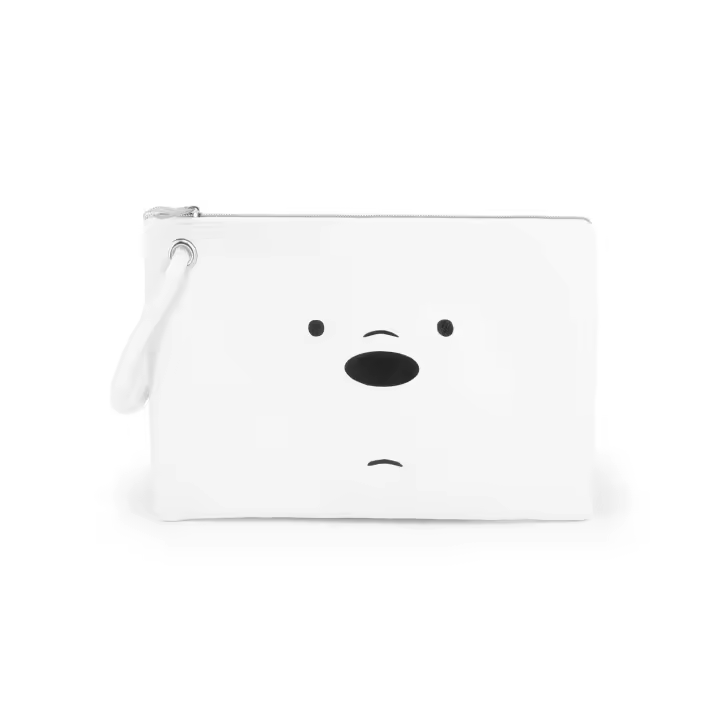 We Bare Bears Somos Osos Polar Bolsa de Aseo Sunny, Blanco - 1