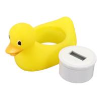 Termómetro De Agua Para Ducha Con Sensor LED Y Alarma Antisalida Indicador De Calor Colorido Termómetro De Baño Resistente Al Agua En Forma De Pato Cartoon - details 2