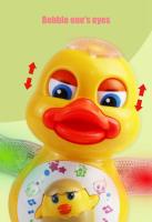 Pato Electrónico Que Danza Con Ojos Parpadeantes Y Luz Flashing Juguete Educativo De Animales Cartoon Divertido Para Niños Regalo - details 5