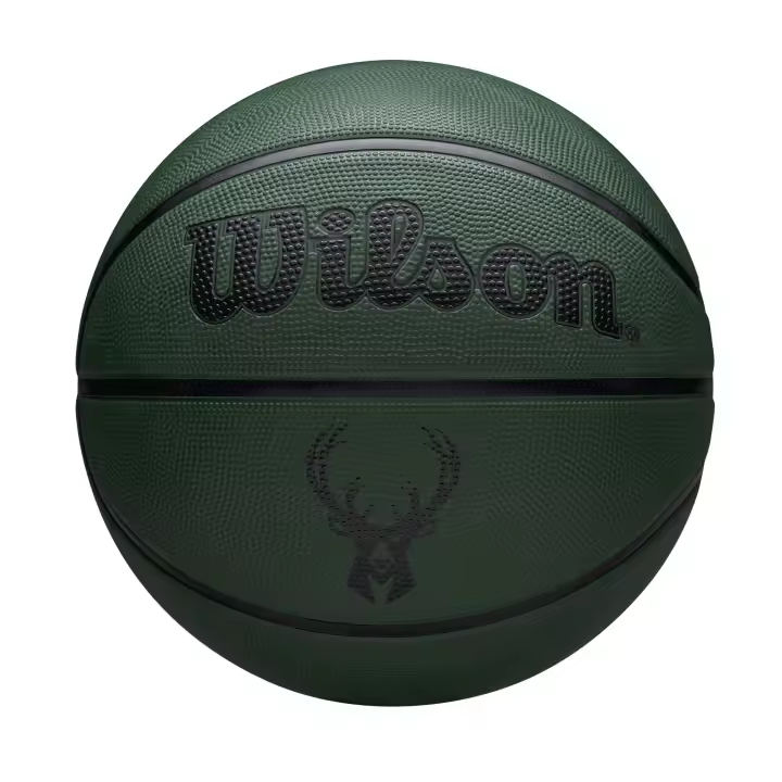 Balón Baloncesto Wilson NBA Team Tribute Solid Milwaukee Bucks - 1