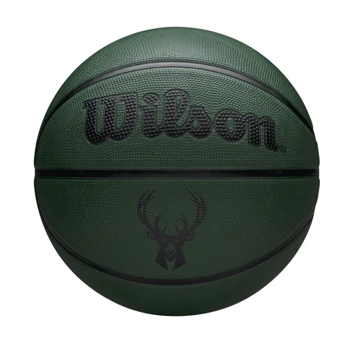 Balón Baloncesto Wilson NBA Team Tribute Solid Milwaukee Bucks - 1