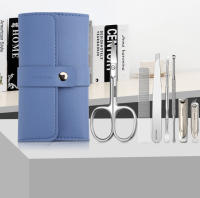 Juego De Cortauñas De Alta Calidad En Acero Inoxidable Con Bolsa Plegable Kit De Manicura Con Tijeras Regalo Para Hombres Y Mujeres - details 0