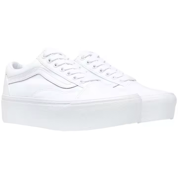 Zapatillas Vans Ua Old Skool Stackform para unisex en color blanco - 1