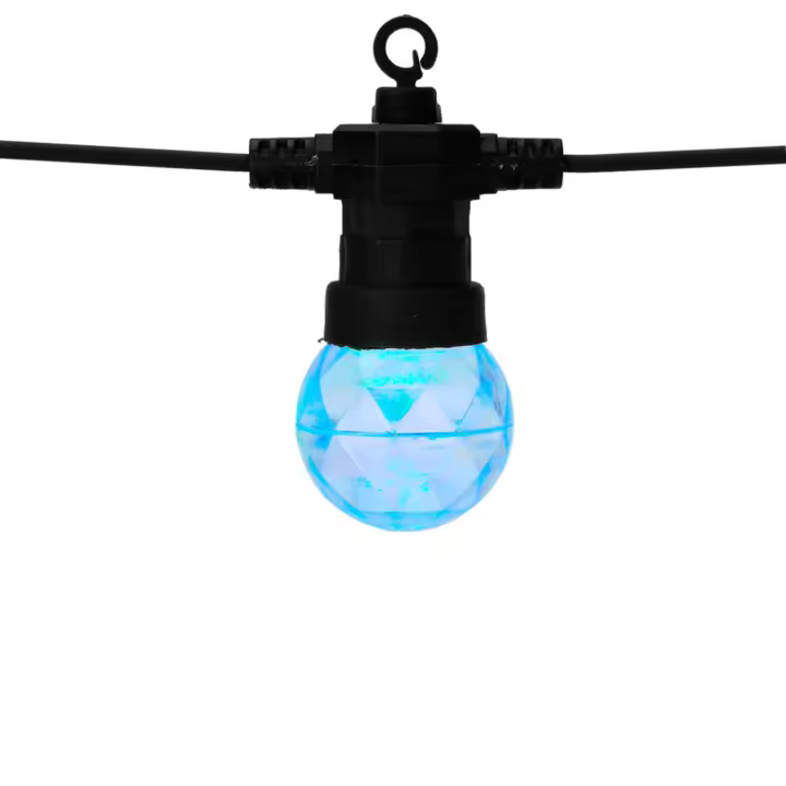 Ledkia Guirnalda Exterior LED RGB de 10 Bombillas Alec 7.5m RGB - 1
