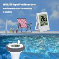 Floating Pool Water Thermometer - Easy Read Digital Thermometer with Indoor Temperature Humidity Monitor for Swimming Pools, Fishing Pond, Bath Tube, Hot Tubs, Aquariums (white) - details 5