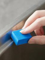1pc Esponja De Diamante Para Limpieza De Espejos Y Puertas De Baño Elimina La Suciedad Con Magia Cepillo De Limpieza Para Espejos - details 3