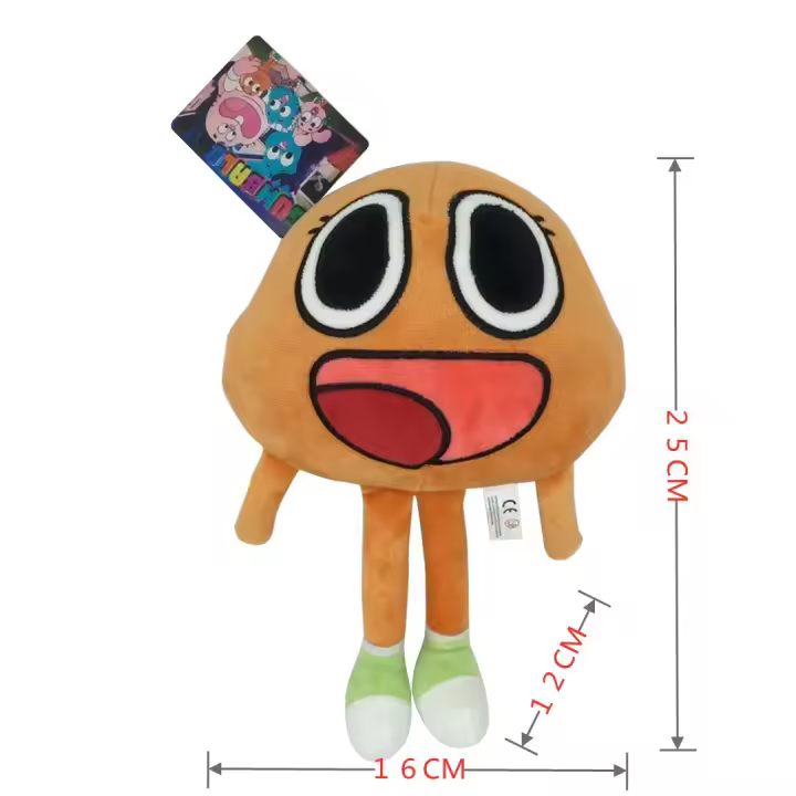 Peluche de Gumball de la Escuela de Fantasía - Personajes de dibujos animados divertidos para niños - 1