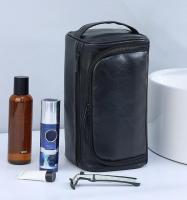 Bolsa De Viaje Para Hombres Y Mujeres Organizador De Maquillaje Y Cosméticos PU Impermeable Con Almacenamiento Portátil Y Colgante - details 11