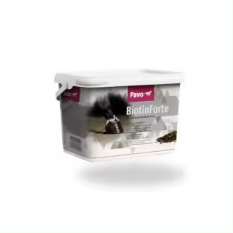 Suplemento para caballos PAVO BIOTINFORTE cubo de 3 kg - 1