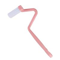 Cepillo De Inodoro Con Mango Extendido Para Eliminar Esquinas Muertas Cepillo De Limpieza Con Forma V De Plástico Cepillo Lateral Curvado - details 7