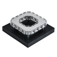 Lámpara De Techo Moderna Nórdica Con Cristales LED Para Sala Comedor Pasillo Cocina Decorativa Blanco Instalación Suelta - details 20