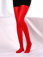 Medias Reflectantes De Aceite De Escenario Para Mujer Tights De Brillo Plateado Y Plateado Con Diseño De Pantimedias Sissy - details 9
