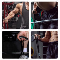 Manijas De Elevación Pull up En Goma Para Máquina De Cables Resistente Y Multifuncional Para Ejercitación De Gimnasio Equipo De Pesas Para Entrenamiento De Brazos Espalda Manos Pecho - details 4