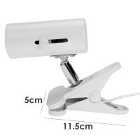 Soporte De Lámpara E27 Para Mascotas Con Luz UVA+UVB Para Tanque De Tortuga Lámpara Calentadora Rotatoria Clip-on De Aluminio Negro Y Blanco 200W - details 12