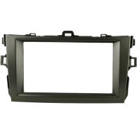 Marco De Panel Para Radio DVD Estéreo 2DIN De Coche En ABS Para Toyota Corolla 2008-2010 Negro Instalación De Kit De Marco - details 1