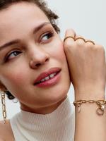 Pandora - Charm Colgante Mini de diente de Tiburón de Pandora ME - Baño de Oro de 14K - details 4