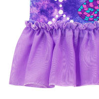 3PCS Traje De Sirena Para Niñas Traje De Baño Princesa Conjunto De Natación Polyester Elastane Estilo Mermaid Summer Swimable - details 29