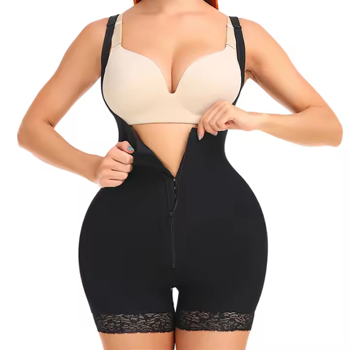 Ropa Ajustadora Adelgazante para Mujeres Control de Barriga con Cremallera - 1