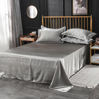 Sábana De Satén Con Fundas Para Almohada Y Colchón Conjunto De Cama Falso Seda Tamaño Full Queen King Para Decoración De Dormitorio - details 8