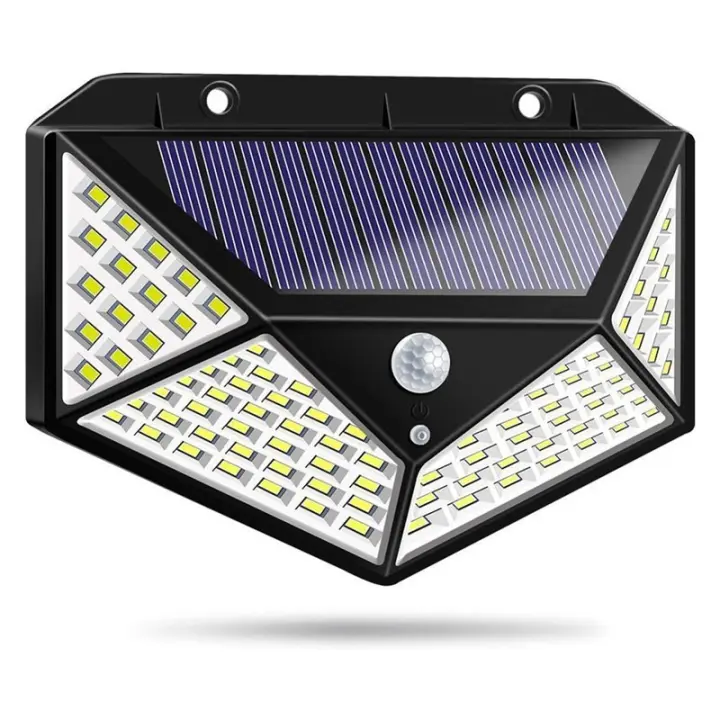 Aplique Solar Pared Jandei 600 Lúmenes 100 Leds 1200 Mah Panel Monocristalino IP65 Uso Exteriores - 1