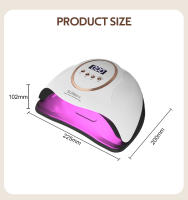 Lámpara LED UV Para Uñas 280W Con 66 LEDs Secado De Esmalte De Gel Función De Memoria De Tiempo LCD Herramientas De Manicura - details 9