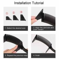 Peine Ajustable S Arc Para Corte De Pelo Profesional Barbería Herramienta De Estilista Diseño Curvo Posicionamiento Combinado Con Corte De Pelo - details 7