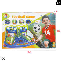 COLORBABY - Juego de fútbol electrónico, 48x34x24 cm, 2 jugadores, con luz y sonido real, ajuste de volumen, 3 niveles de dificultad, marcador central, juegos de mesa niños 5 años, puntería y habilidad manual - details 6