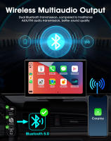 Reproductor Multimedia Portátil De 10 Pulgadas Para Coche Con Pantalla Táctil Universal Carplay Android Auto Display Para Apple CarPlay - details 8
