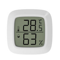 Estación Meteorológica Digital Con Termómetro Y Higrómetro Monitor De Humedad Y Temperatura Con Absorci\u00f3n Magnética Pantalla LCD Estilo De Soporte Y Colgante Para Interior - details 5