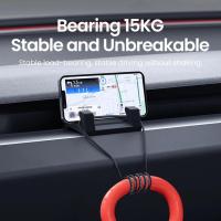 Soporte Antideslizante Para Teléfono Móvil En Tablero Para Tesla Model 3 Highland 2024 Clip Para Ventilador Del Coche Negro Material De Silicona - details 5