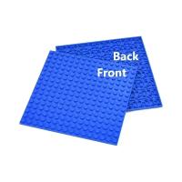 4pcs 16x16 Douts MOC Bloques Doble Cara Baseplate Plástico Multicolor Compatible Con Bloques De Construcción Para Niños - details 7