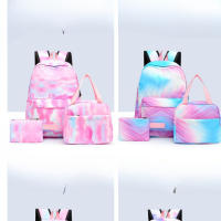Nueva Moda Mochila Tres Piezas Casual Para Estudiantes Bolsa De Almuerzo Escolar Tres-en-un Bolsa De Hombro Estilo Campus - details 1