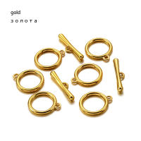 10/20 Lotes De Cerraduras De Tobogán OT En Oro / Rosa Oro Para Creación De Joyas Pulseras Collares Accesorios De Enlaces Y Conectores DIY - details 9