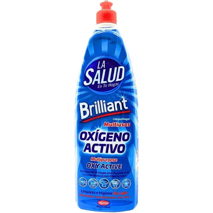 PACK de 8 - la Salud Oxigeno activo Limpia Hogar Brilliant Sin Lejía - 1