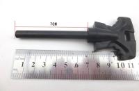 Pedernal de supervivencia con Mango de Plástico Rascador Multifunción - Enciende Fuego Fácilmente. - details 1