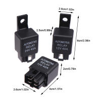 Relé De Coche 12V 24V 40A 4 Pin SPST Para Automóvil Camión Barco Bicicleta Repuesto De Auto Alarma Electrónica - details 6