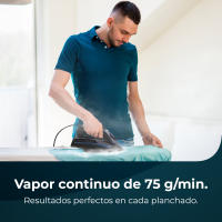 Plancha Cecotec IronHero 3200 i-Pump con bomba de 3200W, golpe de vapor de 285g/min y suela anodizada ultradeslizante - details 3