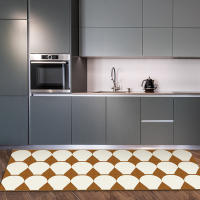 Alfombra de cocina, antideslizante, felpudo súper absorbente, para entrada, sala de estar, fregadero de cocina, lavandería de oficina 45*150CM - details 2
