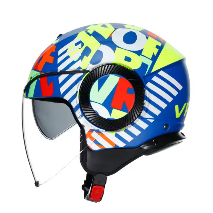 Casco Moto Casco Agv Orbyt Top Metro 46   Ce U - 1
