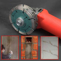 Adaptador De Torno De Angulo M10/M14 Para Máquina De Hacer Ranuras Conversión Cabeza Flange Nut Variable Accesorios De Herramientas Eléctricas - details 2