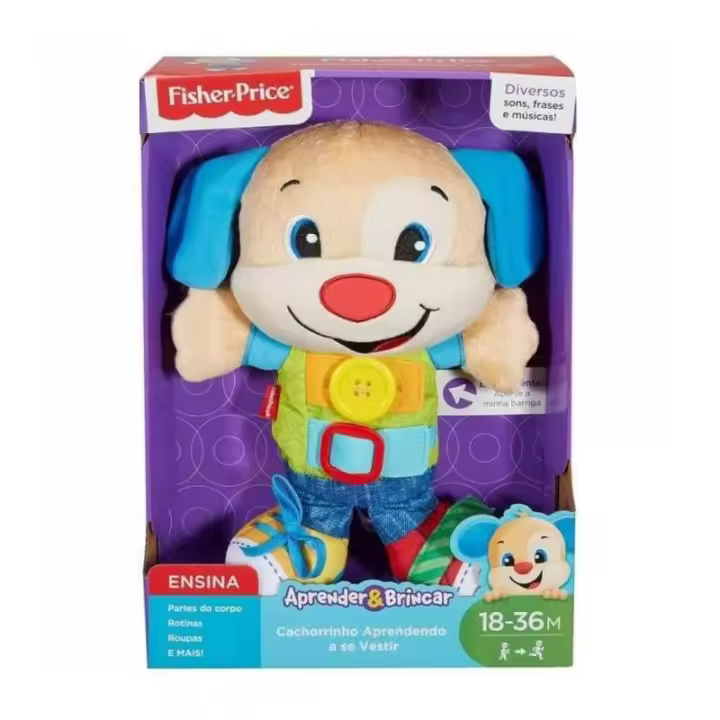 Perrito Visteme y Aprende de Fisher Price - 1