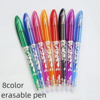 Set De 6 Rotuladores Gel Erasables 0.5mm Con 8 Colores Refill Rod De Tinta Magia Lavable Para Escuela Y Oficina - details 0