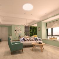 Lámpara De Techo LED Ultrafina Y Redonda Para Habitación Moderna Para El Hogar Luz De Habitación Con Fuente De Luz Incluida Control De Brillo Y Montaje En Superficie - details 7