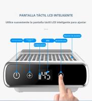 Aspiradora De Uñas Recargable De Alta Potencia Para Manicura Con Filtro Removible Y Ajustable Máquina De Manicura Multifuncional - details 5