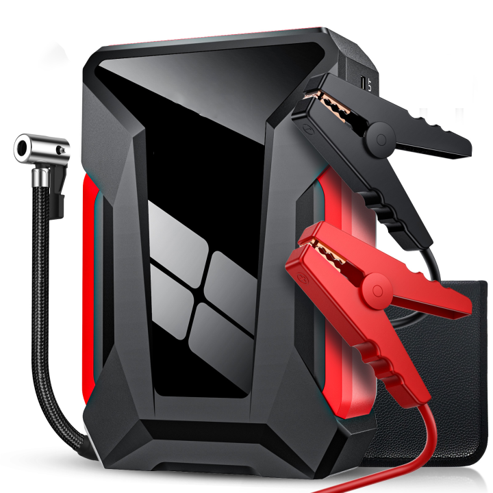 Arrancador de batería de coche Start Power, cargador portátil, arrancador de coche, dispositivo de arranque automático, arrancador de emergencia, bomba de aire